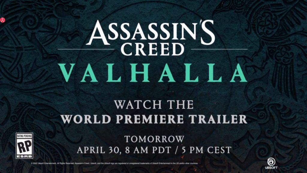 Assassin’s Creed Valhalla : Prochain jeu AC, date du trailer