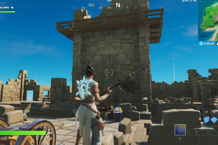 Fortnite : Détruire des nains de jardin au camp de la morue ou au Fort Lacrêpe, défi Domination locale