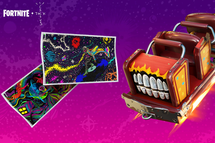 Fortnite x Travis Scott : Récompenses gratuites Astronomical, comment les obtenir ?