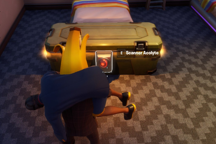 Fortnite : Ouvrir des coffres verrouillés par un scanner d’identité à la Grotte, défi Domination locale