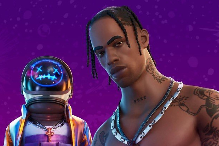 Fortnite : Skin Travis Scott et nouveaux skins au patch 12.41