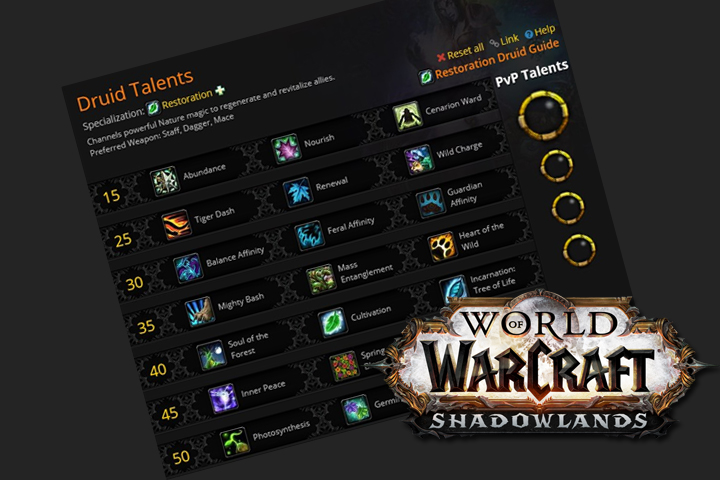 WoW Shadowlands : Simulateur de talents, les nouveautés des classes et des spécialisations