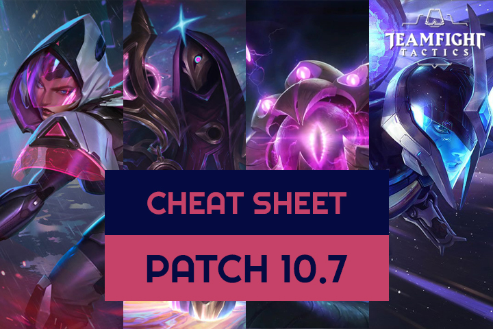 TFT : Cheat sheet des meilleures compos du Set 3 en patch 10.7