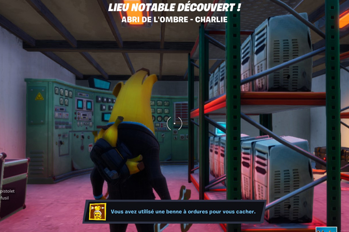 Fortnite : Eliminer un acolyte à des abris différents, défi Assaut de l’Agence