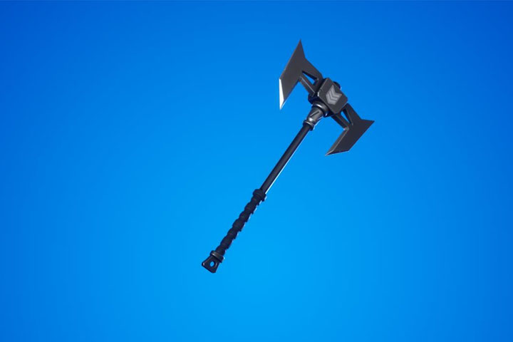 Hache ombrale dans Fortnite, sceau et traqueur ombral