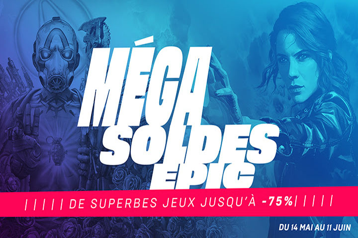 Méga-soldes Epic Games Store, date de début et de fin