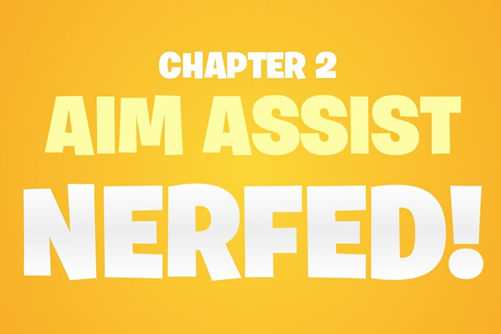 Nerf de l’aim assist sur Fortnite, quels changements ont été apportés ?