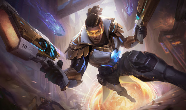 LoL : Les nouveaux skins Pulsefire pour Lucian, Ekko, Fiora et Pantheon