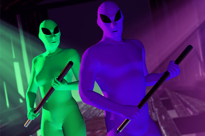 Comment avoir la tenue alien violette ou verte gratuitement dans GTA 5 ?
