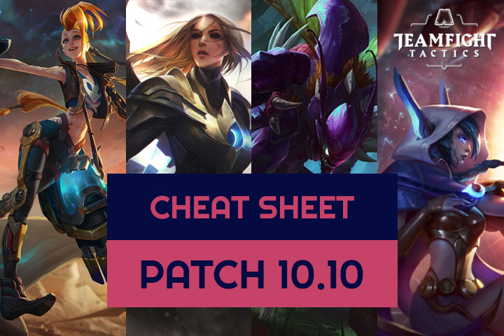TFT : Cheat sheet des meilleures compos du Set 3 en patch 10.10
