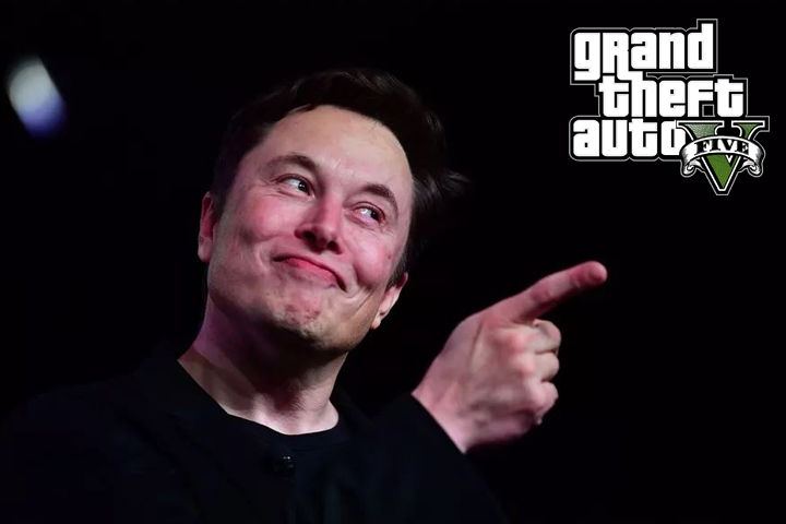 Elon Musk tweet des memes sur GTA 5 Online