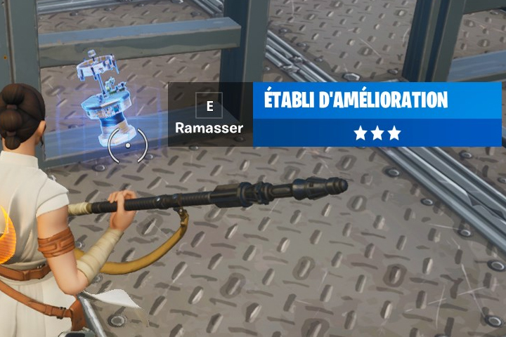 Fortnite : Établi d’amélioration en saison 3, nouvel objet que l’on peut avoir dans son inventaire