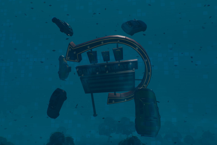 La map de Fortnite n’est pas inondée suite à l’événement pour la saison 3