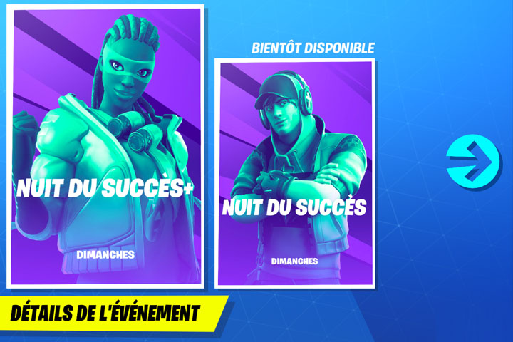 Fortnite : Nuit du succès en saison 3 du chapitre 2, retour des compétitions