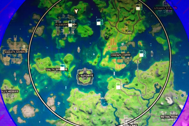 Fortnite : Station essence pour mettre du gaz dans sa voiture
