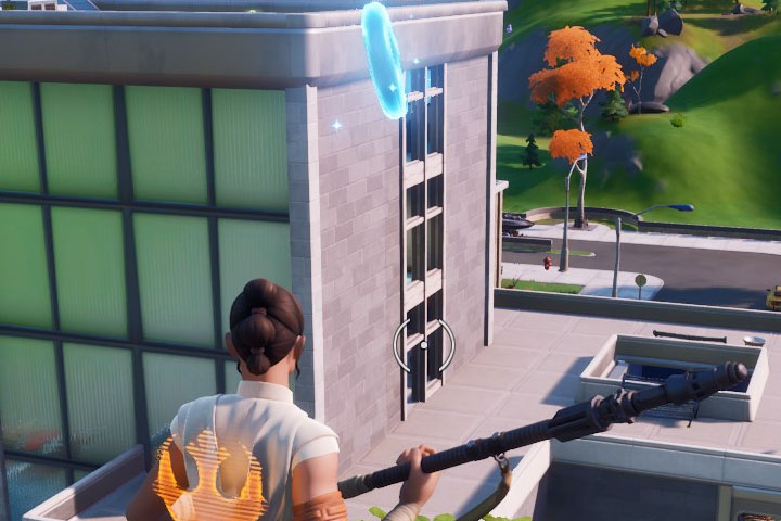 Fortnite : Collecter les anneaux au dessus de Lazy Lake, défi semaine 3