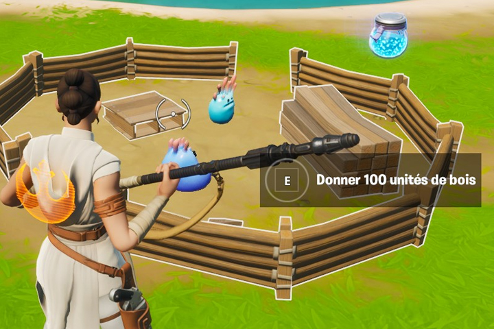 Fortnite : Copains du corail : l’Âge du bois, sortis de la soupe primitive, défi