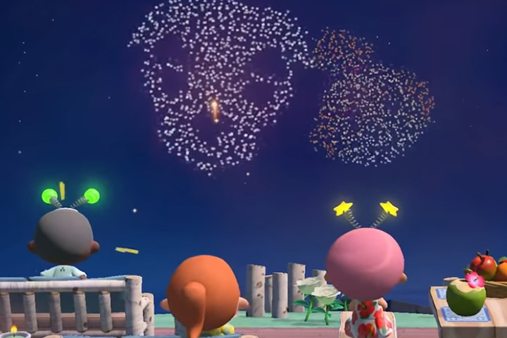 Feux d’artifice, comment les personnaliser dans Animal Crossing : New Horizons ?
