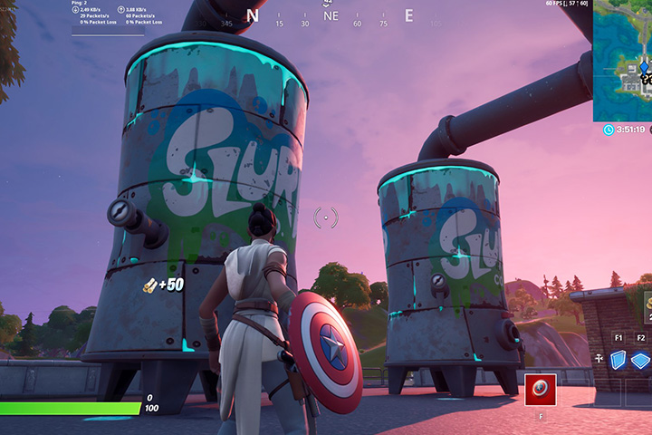 Où est Slurpy Swamp dans Fortnite ?