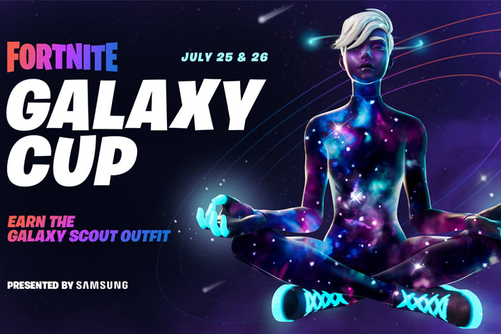 Fortnite Galaxy Cup : Skin éclaireuse Galaxy, infos sur la coupe