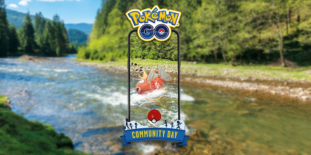 Magicarpe et Magicarpe shiny pour le Community Day Pokémon GO : « Faisons Trempette » (étude spéciale)