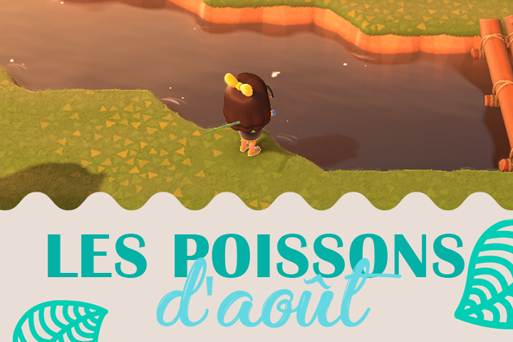 Poissons du mois d’août dans Animal Crossing New Horizons, hémisphère nord et sud