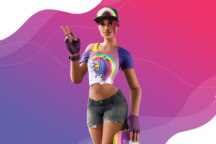 Terreur des plages, skin Fortnite de l&rsquo;été, Eclat Estival