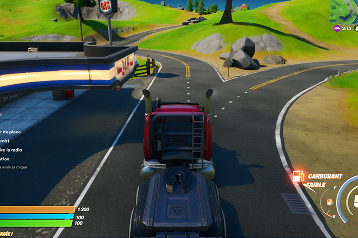 Où sont les camions dans Fortnite, emplacement et carte