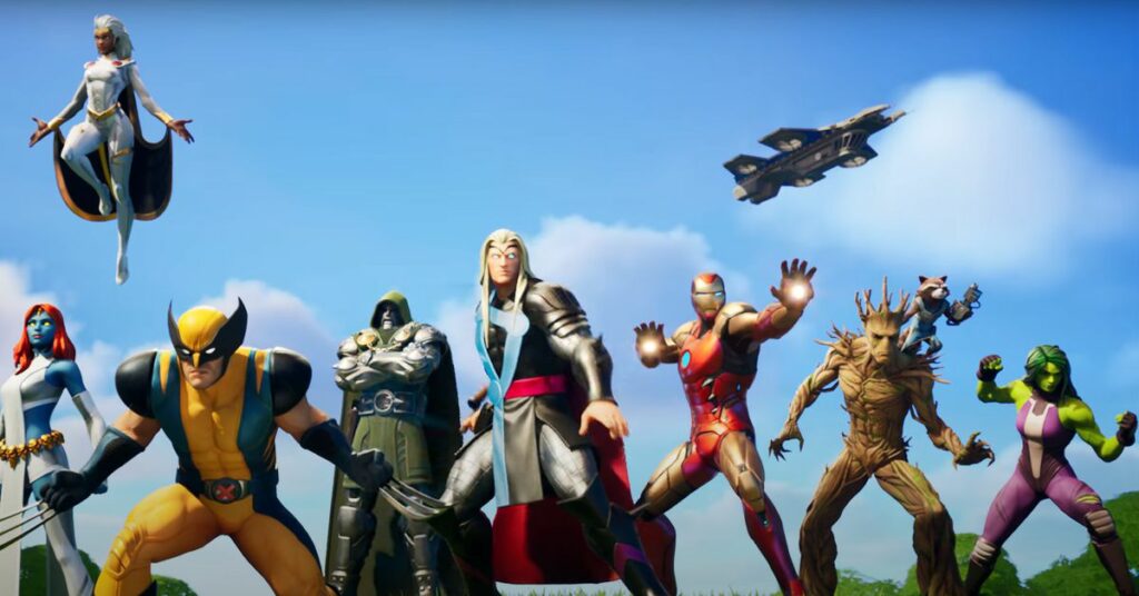 Comment avoir les skins Thor, Iron Man, Tornade, Groot, Mystique, Miss Hulk et Docteur Fatalis dans Fortnite ?
