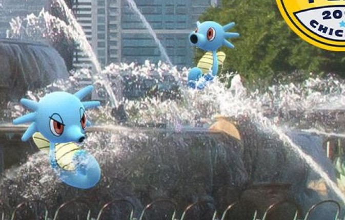 Hypotrempe et Hypotrempe shiny dans les Heures de Pokémon Vedette d’août sur Pokémon GO