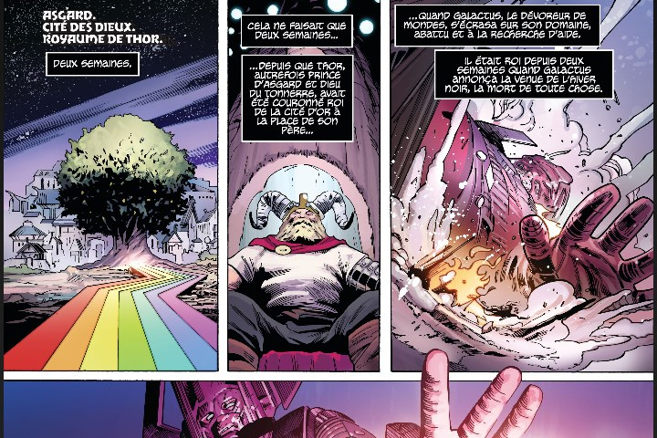 BD Marvel dans Fortnite avec Thor, tease saison 4 Marvel