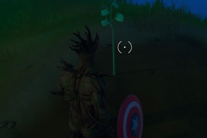 Fortnite : Planter une graine sur une île en forme de coeur en tant que Groot, défi éveil saison 4