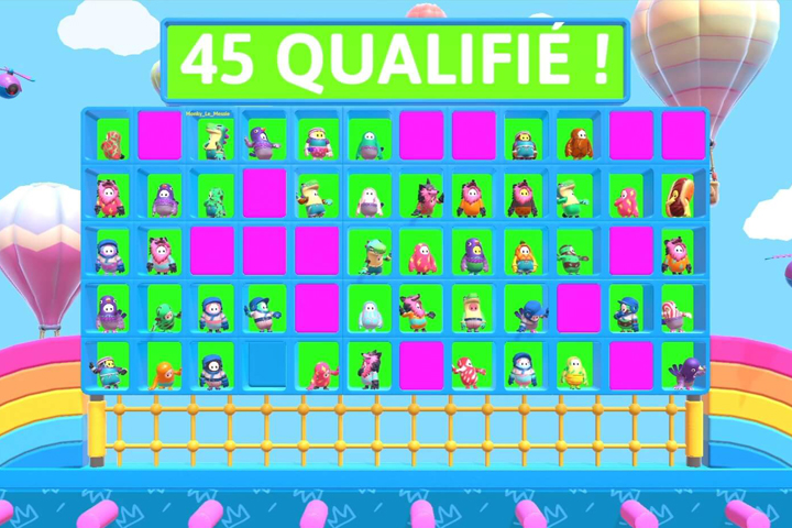 Pseudo sur Fall Guys, pourquoi il n’apparaît pas ?