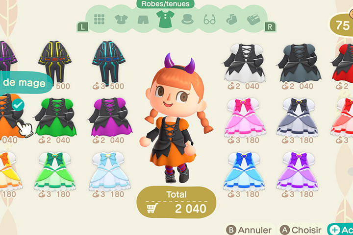 Comment se déguiser pour Halloween dans Animal Crossing : New Horizons ?