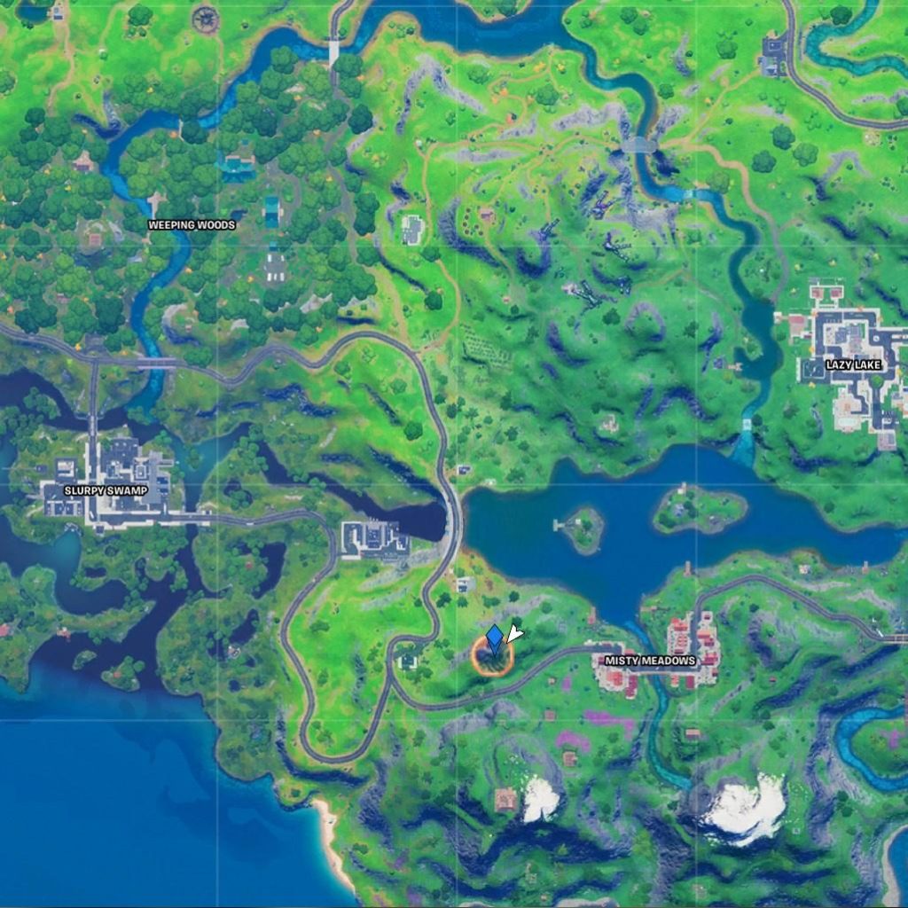 Où est le Piton de la panthère dans Fortnite ?