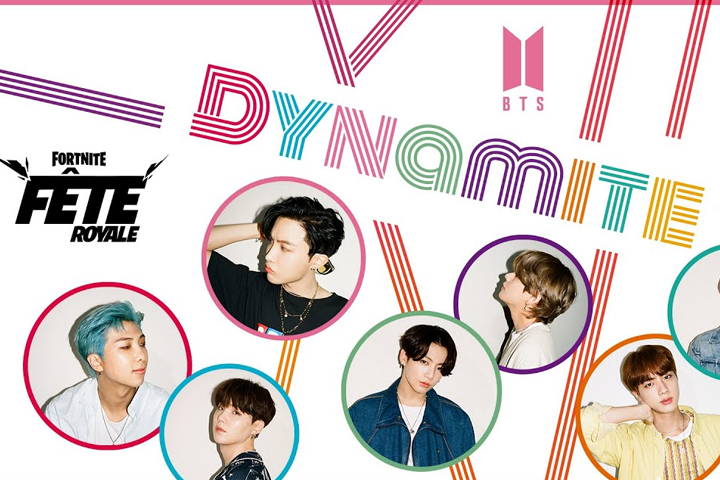 BTS Fortnite : le clip Dynamite diffusé en Party Royale, tout savoir sur l’événement