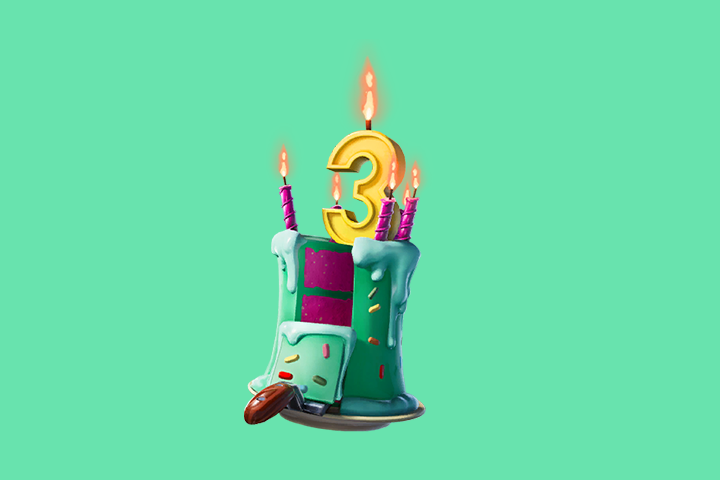 Fortnite : Obtenir des PV ou du bouclier a partir d’un gâteau d’anniversaire, défi saison 4