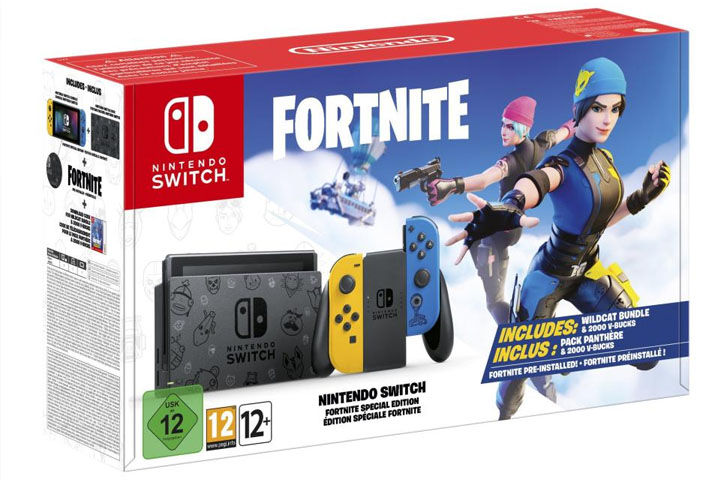 Switch spéciale Fortnite : Date de sortie, prix de la console et infos sur le pack Panthère