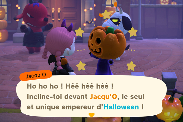 Jacqu’O, toutes les récompenses d’Halloween dans Animal Crossing : New Horizons
