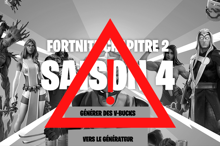 Secretfortnite com, infos sur un site à éviter