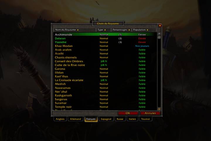 WoW serveur hors ligne, comment connaître l’état des serveurs de World of Warcraft ?