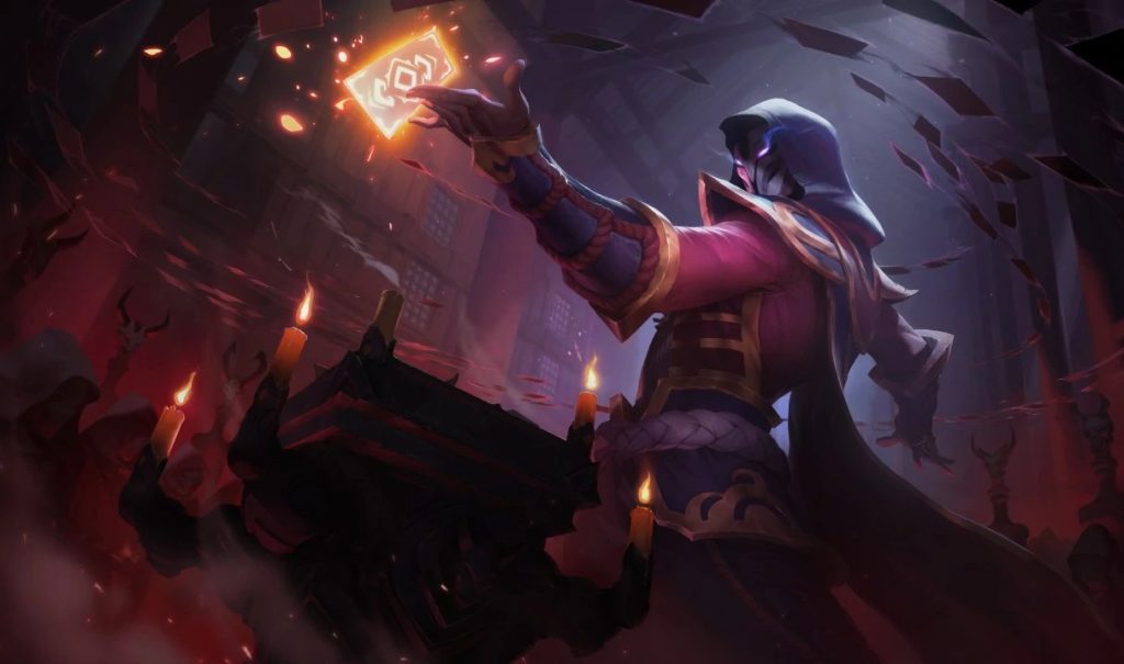 Twisted Fate TFT au set 4 : sort, origine et classe au patch 10.19