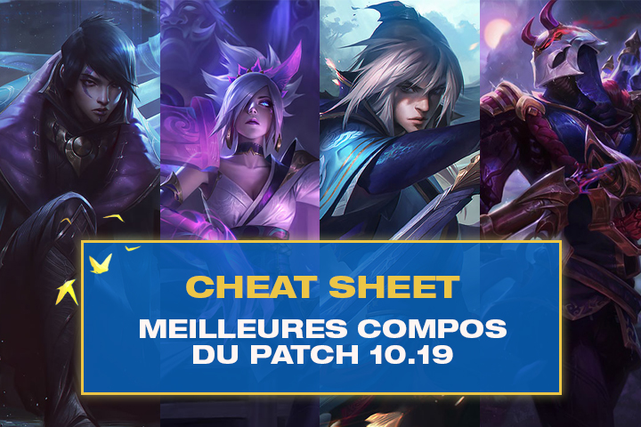 TFT : Cheat sheet des meilleures compos du Set 4 en patch 10.19