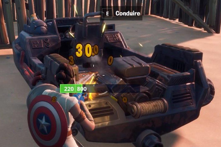 Fortnite : Détruire des bateaux à Craggy Cliffs, défi semaine 2 saison 4