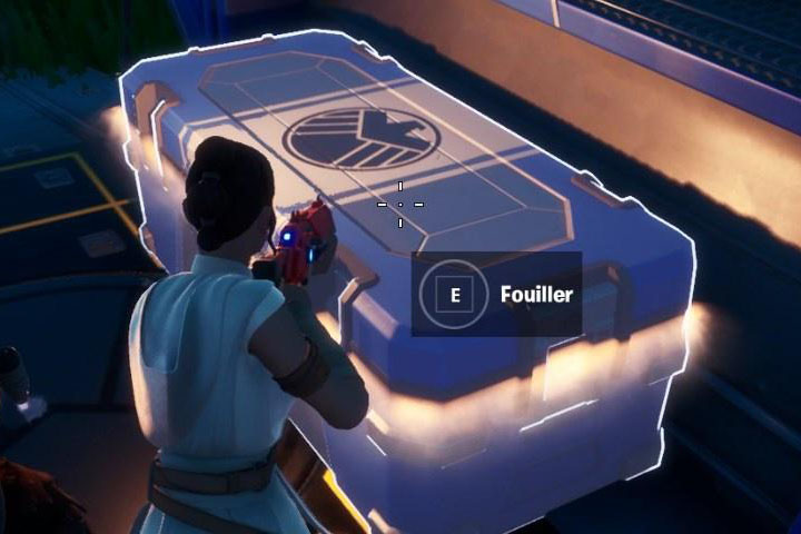 Fortnite : Fouiller des coffres du SHIELD dans les Quinjets, défi semaine 2 saison 4