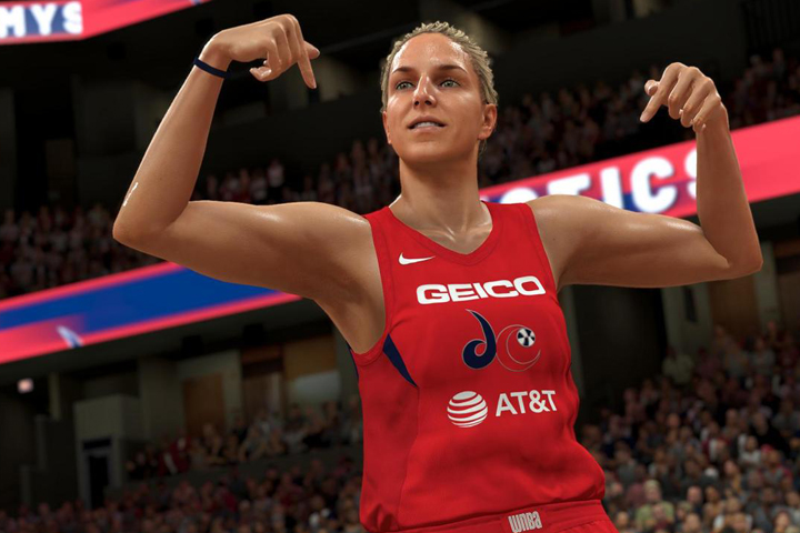 NBA 2K21 : Meilleures ailières du jeu de basketball