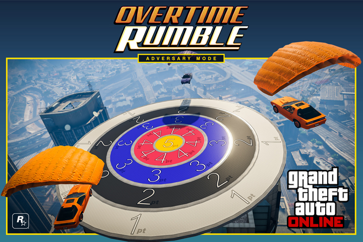 Mode Rivalité Sauts au but groupés dans GTA 5 Online, comment y participer ?