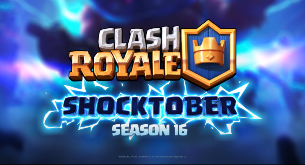 Mise à jour d’octobre pour la saison 16 sur Clash Royale, équilibrage des cartes