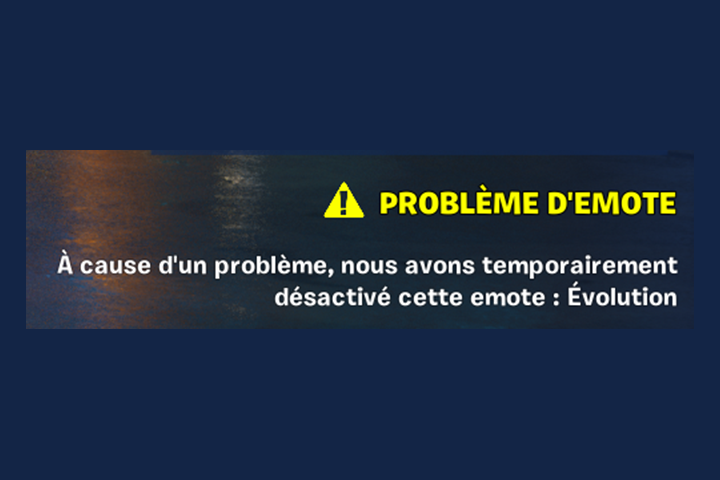 Fortnite : Emote évolution désactivée, l’emote Tony Stark ne fonctionne pas