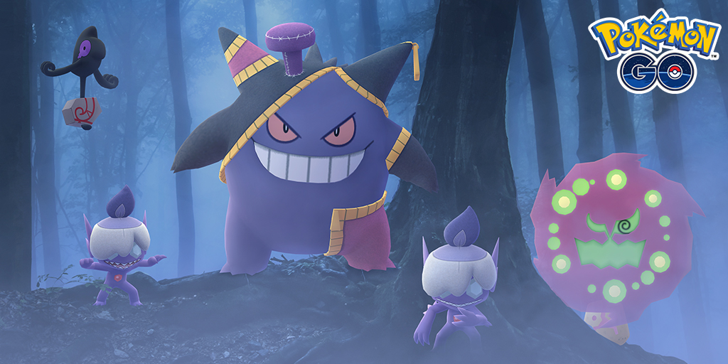 Halloween 2020 sur Pokémon GO : Méga-Ectoplasma, Spiritomb shiny et autres Pokémon Spectre